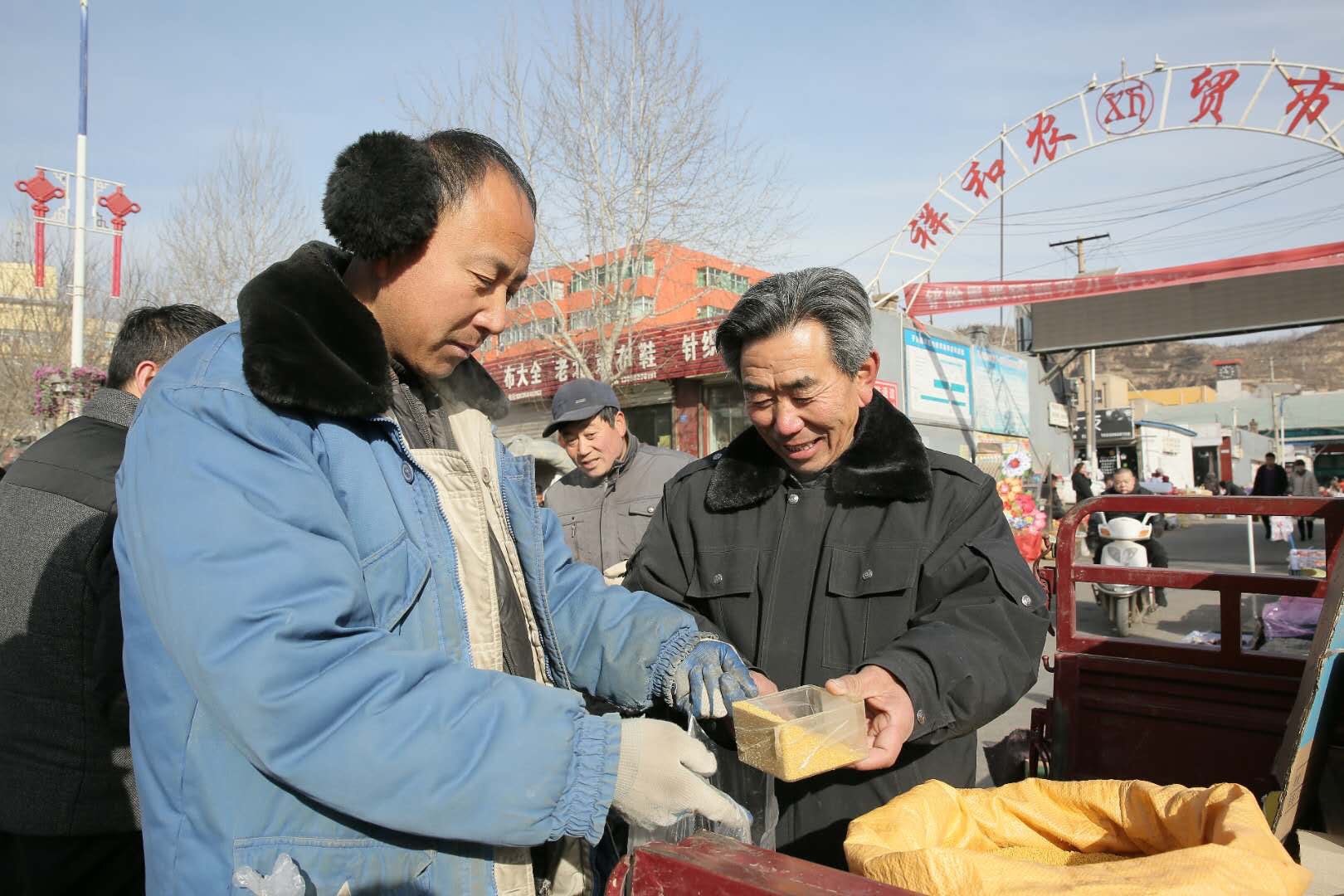 月15 日,陕西子洲县马塔留守儿童学校校长马维帅,拉着自家小米到