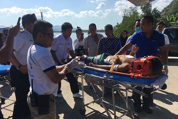 泰国普吉岛两船相撞，5名中国游客受伤