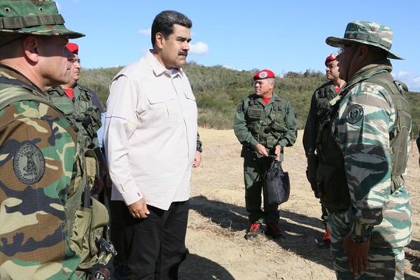 马杜罗正式启动委内瑞拉史上最大规模军演