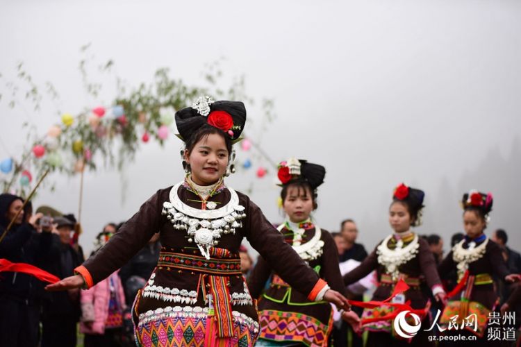 贵州丹寨：盛装起舞庆新春（高清组图）