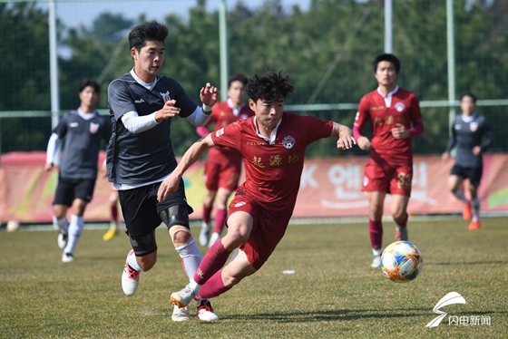 淄博蹴鞠FC济州岛热身 2-2逼平劲旅济州联