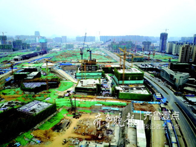 济南市委书记王忠林调研十个重点项目，要求倒排工期全速推进建设
