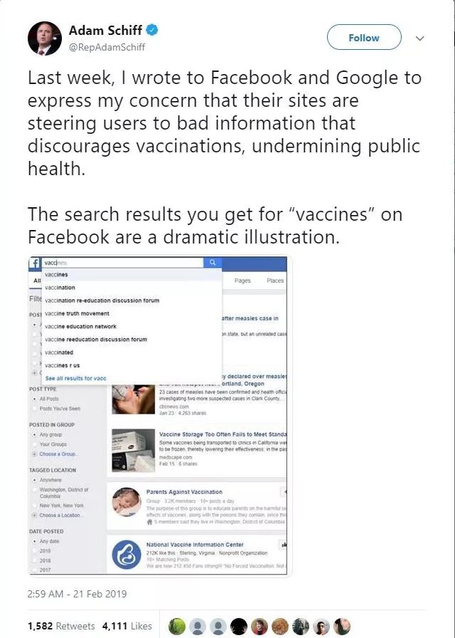 真相|疫苗为什么成了美国社交媒体上的“敏感词”