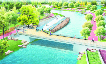 淄博猪龙河（昌国路-共青团路段）改造施工 2020年6月底前竣工