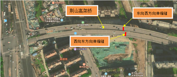济南旅游路荆山高架抢修！来往车辆需注意安全