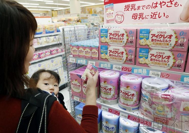 为减轻育儿负担应对灾害，日本国内首次发售婴儿液态奶