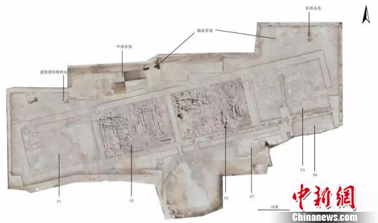 陕西秦咸阳城府库建筑遗址考古发掘结束