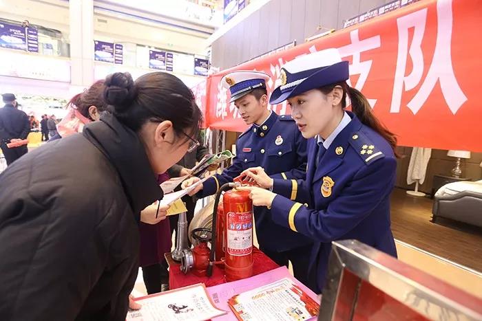 潍坊消防积极开展3.15消防产品宣传活动