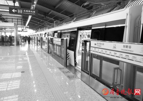 R1线今起运营 济南进入地铁时代 支持6种进站方式