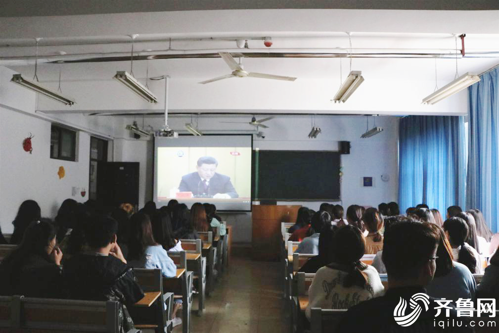 山传青年学习习近平总书记重要讲话 争做五四