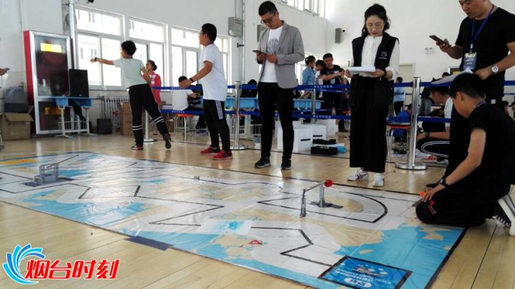 2019烟台中小学机器人竞赛开赛 452支队伍争霸