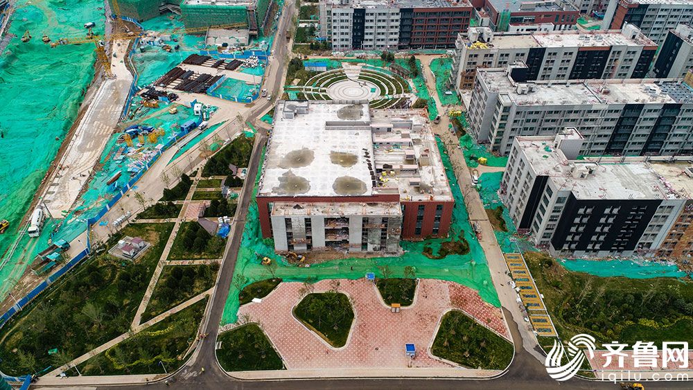 三个月后启用!航拍山东第一医科大学济南校区