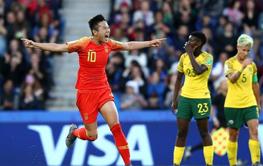  2019法国女足世界杯小组赛C组：中国女足1-0南非女足