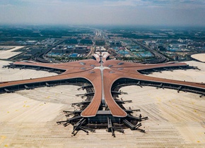 北京大兴机场通航倒计时 即将“飞”入双枢纽时代