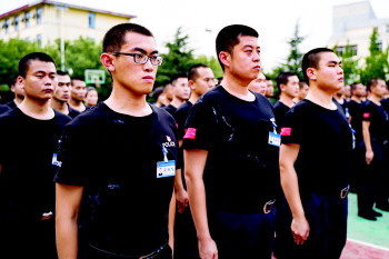 249名新入警学员淄博接受封闭训练