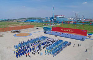 中国化学天辰齐翔尼龙新材料产业基地奠基
