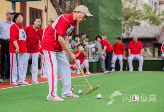 乐享幸福晚年！2019泰安市首届老年人门球联赛开赛