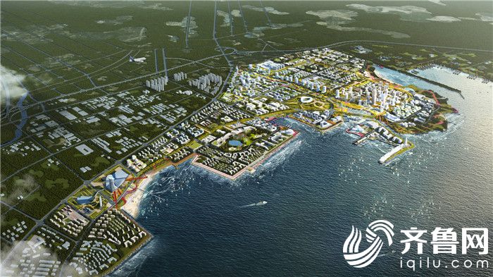 烟台八角湾中央创新区总体城市设计
