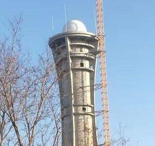 塔楼80.7米！淄博首座独立气象雷达站主体竣工验收