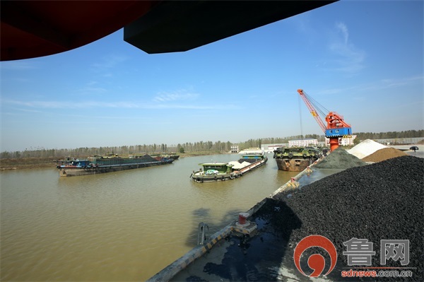 枣庄岸电年减少运河港口标煤燃烧1452吨