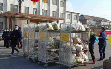 淄博主城区25个投放点让百姓吃上放心平价蔬菜