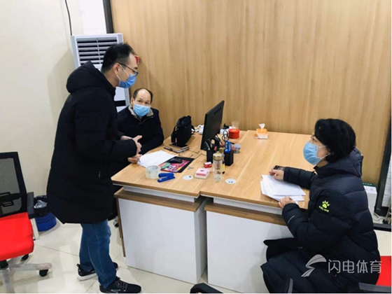 济南市体育局开展下沉社区一线服务疫情防控工作