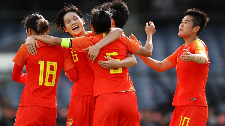 五球大胜！中国女足提前晋级附加赛