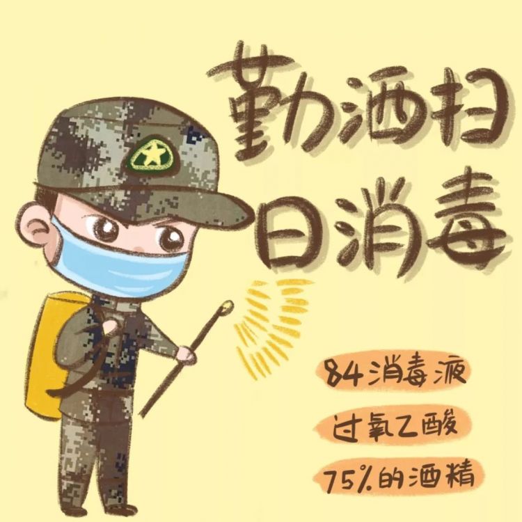 简单实用!科学自我防护漫画请收藏
