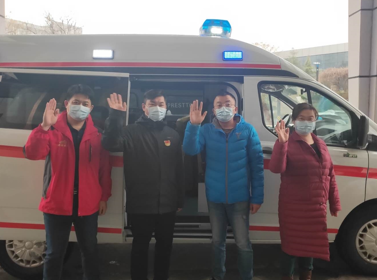 凯旋！淄博支援山东省胸科医院4名医生“回家”