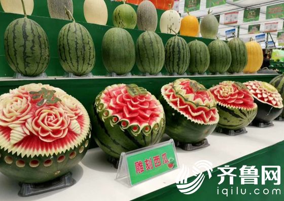 2020昌乐西（甜）瓜新品种展示周启动 “泫晶红颜”西瓜品牌揭牌