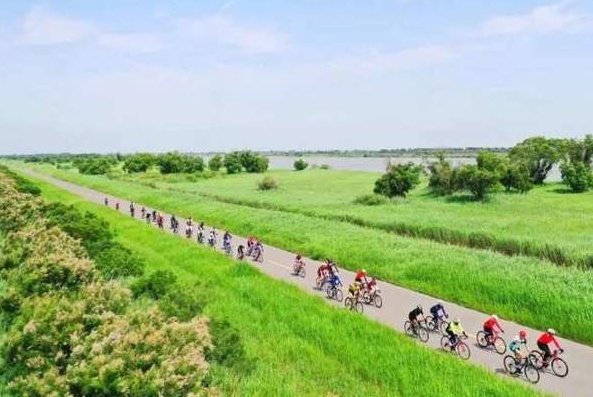 “骑聚黄河口 低碳生态游”活动在黄河口生态旅游区开展