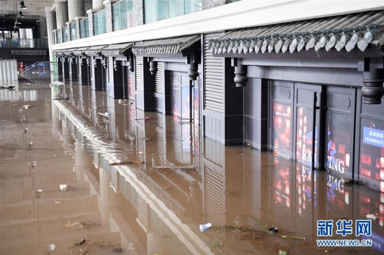 （防汛抗洪）（7）重庆：千年古镇磁器口部分受淹