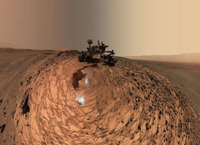 天问一号火星探测器升空 火星“风光大片”一睹为快