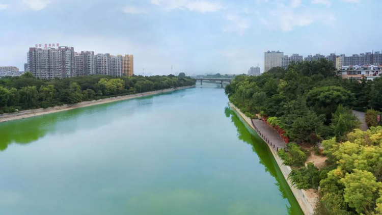 潍坊白浪河绿道开始改造提升 将形成鲜明亮丽的绿道标识