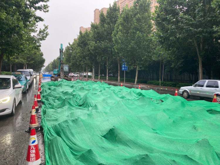淄博高新区裕民路改造提升预计10月完成建设任务