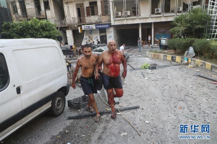（国际）（5）黎巴嫩首都港口区发生爆炸 至少73人死亡3700人受伤