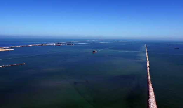东营港大型深水原油专用码头工程进入建设阶段