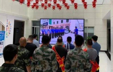 “山东省退役军人思想政治工作示范点”授牌仪式在辽河社区举行