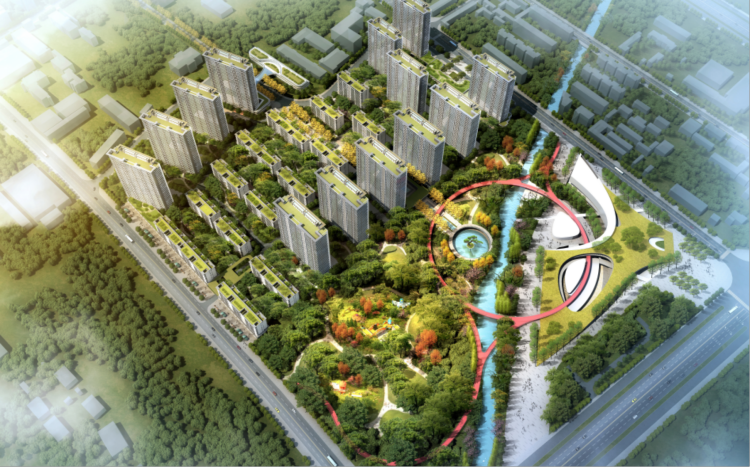 淄博高新区文体中心项目开工建设
