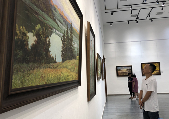 “唯美的时光——朝鲜当代油画精品展”在东营开幕