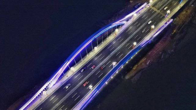寿光市金光大桥正式通车 主跨度潍坊第一