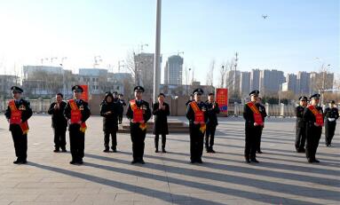淄博举行庆祝首个“中国人民警察节”活动