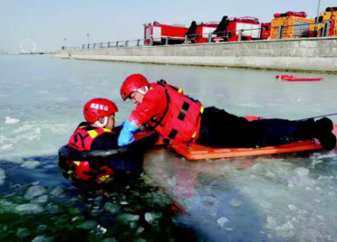 潍坊滨海区开展应急演练 提高救援水平 