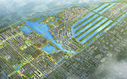 北二路沿线及金湖银河片区：崛起的未来湿地新城