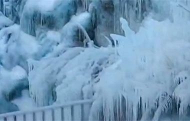 “冬游齐鲁”短视频挑战赛优秀作品：九如山冰瀑
