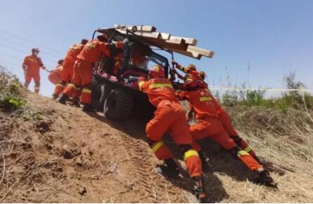 泰安消防参加全省地震灾害救援跨区域拉练