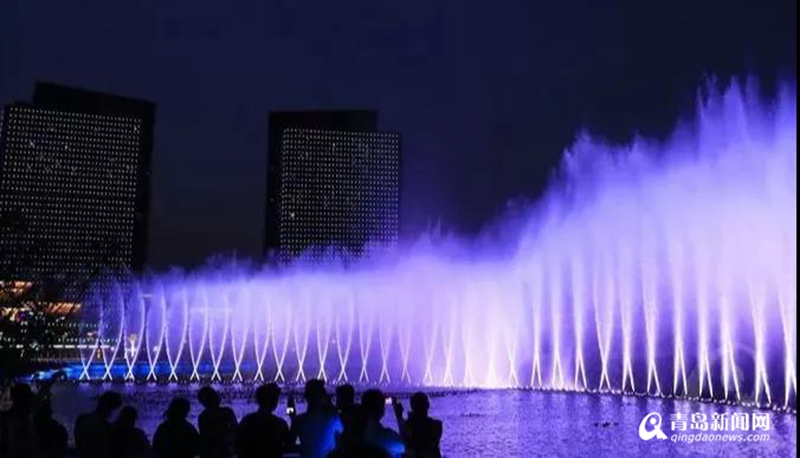 青岛这一“网红”音乐水景秀将于7月1日开放