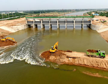 无棣：兴修水利全面改善县域河道水生态环境