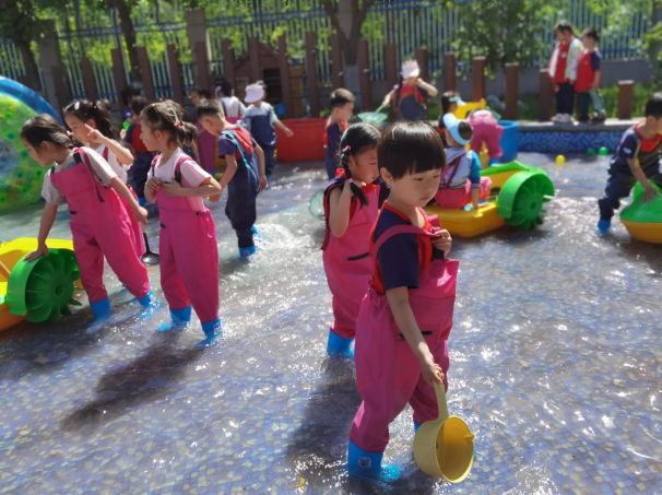 东营市实验幼儿园开展“自主游戏 精彩绽放”创意游戏活动