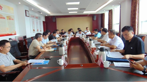 25届省运会市场开发部召开五莲县企业负责人座谈会